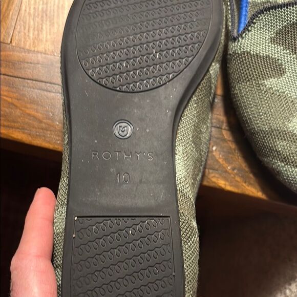 Green Camouflage Slip-On Loafers - Picture 10 of 15